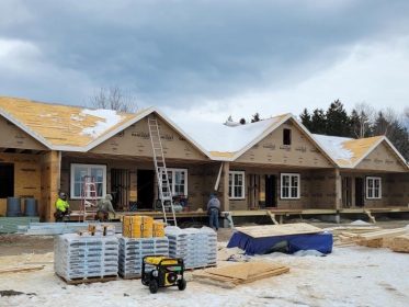 A showcase of our latest truss work in a newly constructed building.